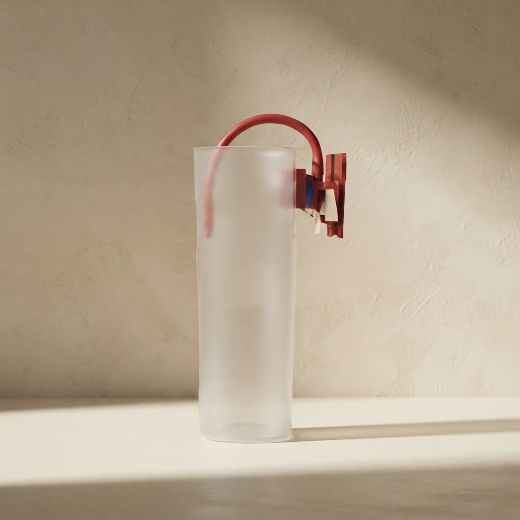 VASO PARA BOLSA DESECHABLE (canister) — Tanatopraxia · Inyección y aspiración · Ref. 7358001 | Ramón Chao
