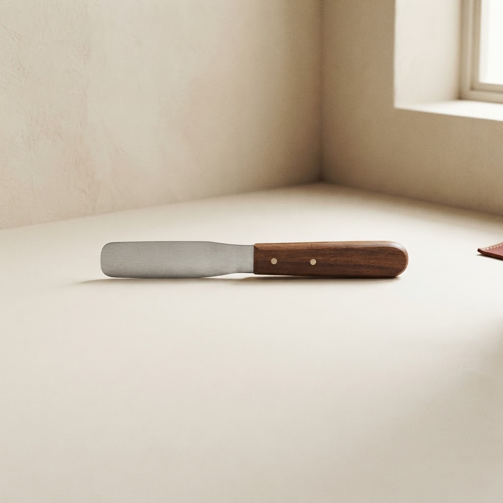 100 MM WOODEN HANDLE SPATULA — Thanatopraxy · Cosmética y terminación · Ref. 7624000 | Ramón Chao