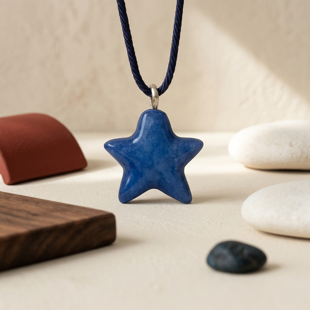 COLGANTE JOYA ALABASTRO # ESTRELLA AZUL — Incineración · Joyas · Ref. 7779255 | Ramón Chao