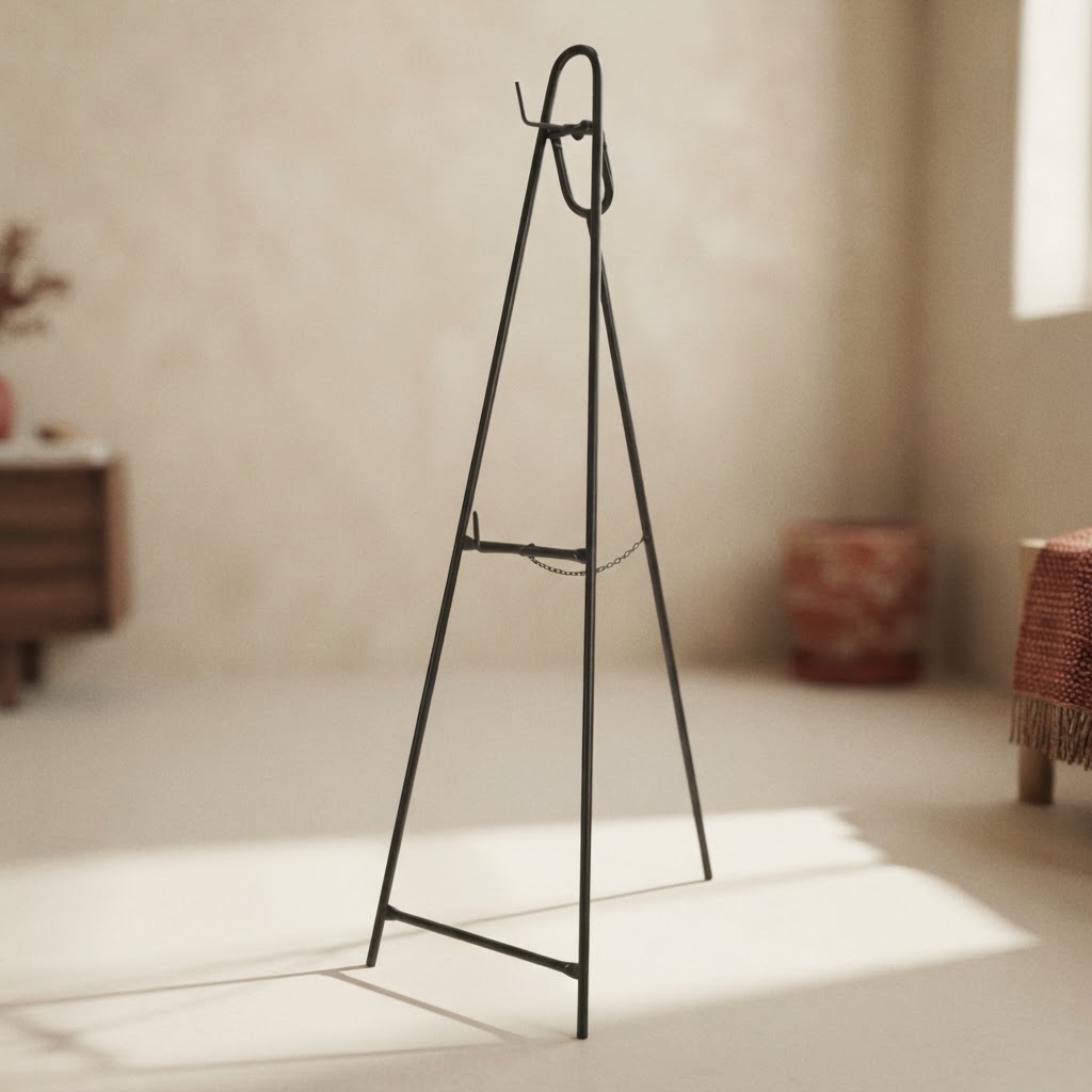 SOPORTE CORONA DOBLE EPX. NEGRO — Floristería · Soportes · Ref. 7807000 | Ramón Chao
